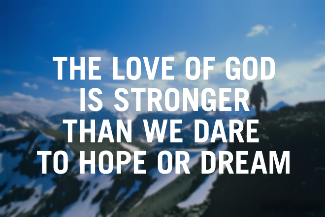 The Love of God For You