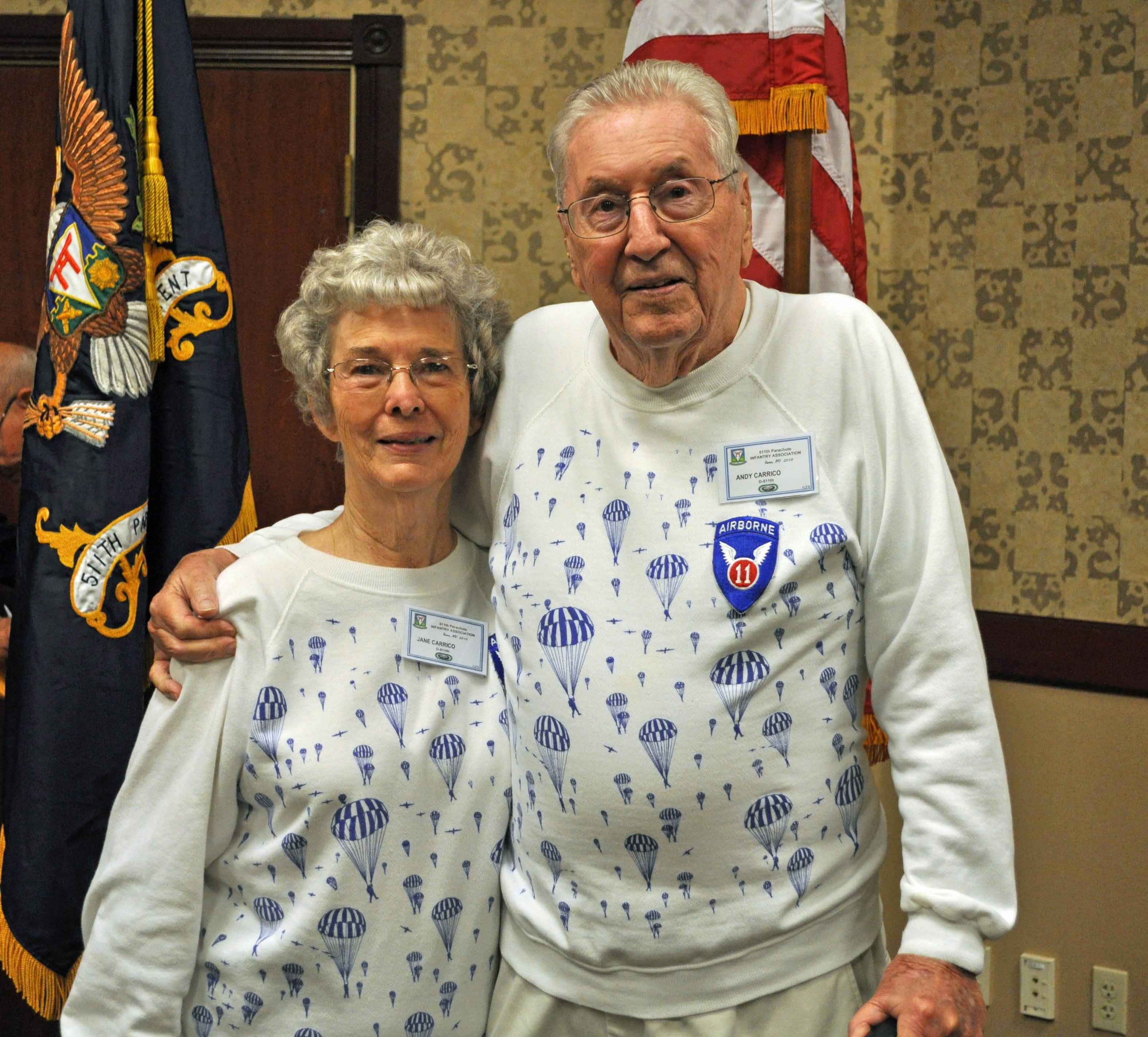 Grandma and Grandpa at reunion