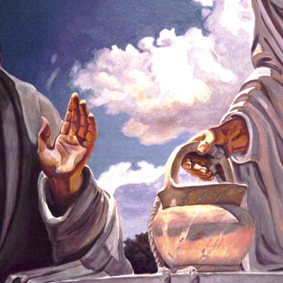 Jesus and the woman at the well