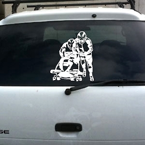 Vinyl Bobsled Cutout